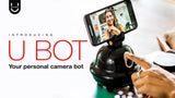 U BOT Black - Camera bot with smart facial recognition
