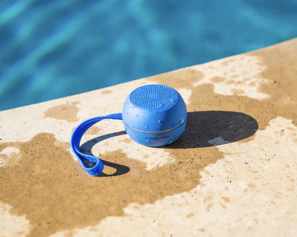 U Hydro Blue Speaker - High pressure water resistant shower & outdoor wireless speaker