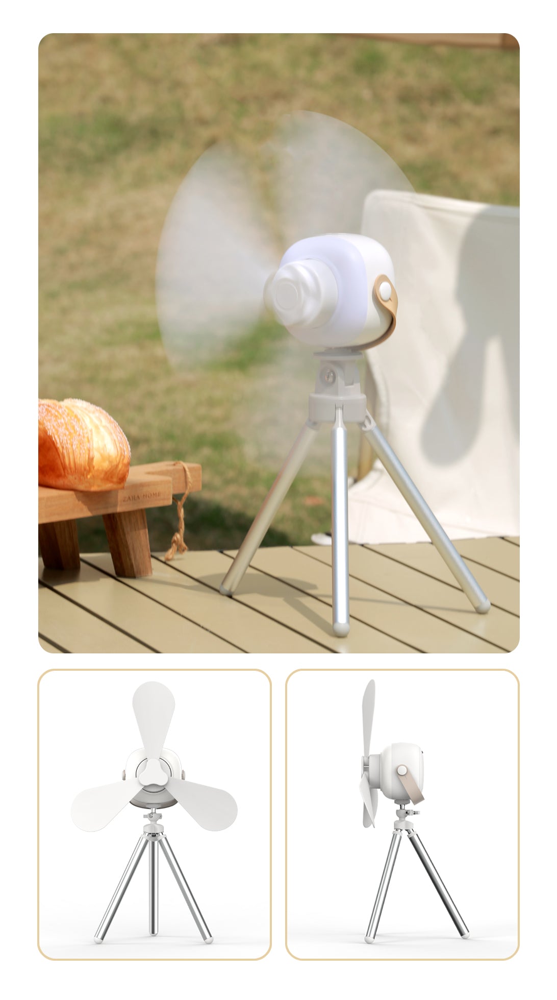 Fanable - Portable & rechargeable Fan