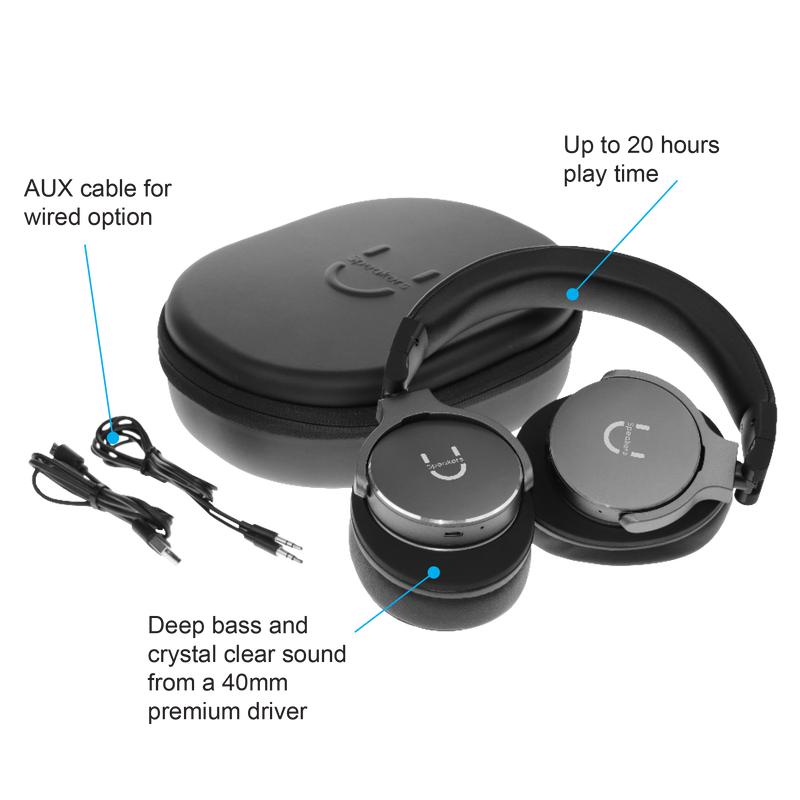 U Evolve Headphones with ANC - Space Grey - U Speakers