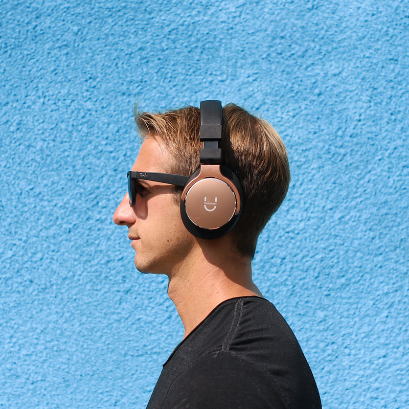 U Evolve Headphones with ANC - Rose Gold - U Speakers