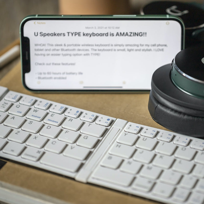 TYPE Keyboard Black Marble - U Speakers