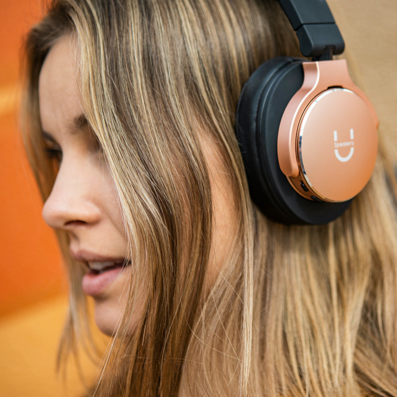 U Evolve Headphones with ANC - Rose Gold - U Speakers