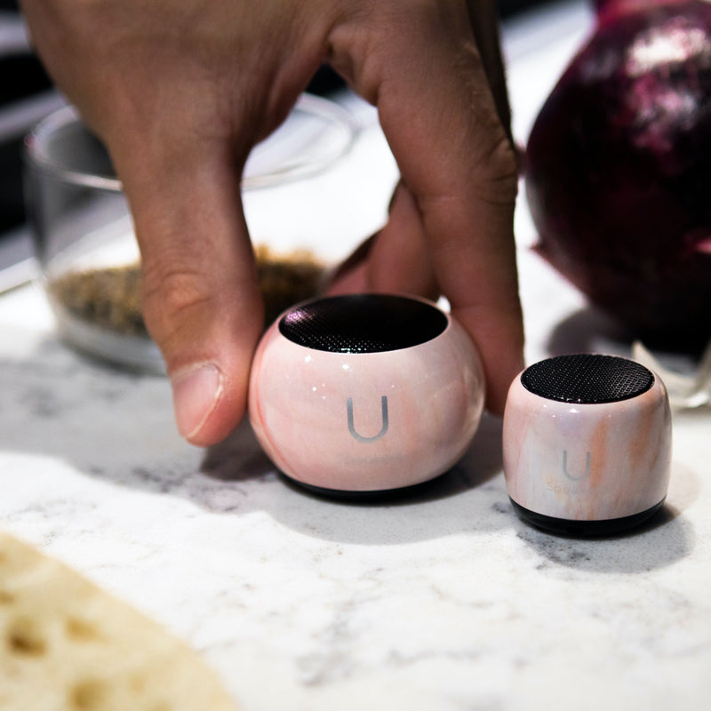 U Speaker Mini Pink Marble - U Speakers