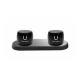U Pro Speakers Black- with Charging Tray - U Speakers
