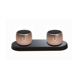 U Pro Speakers Rose Gold- with Charging Tray - U Speakers