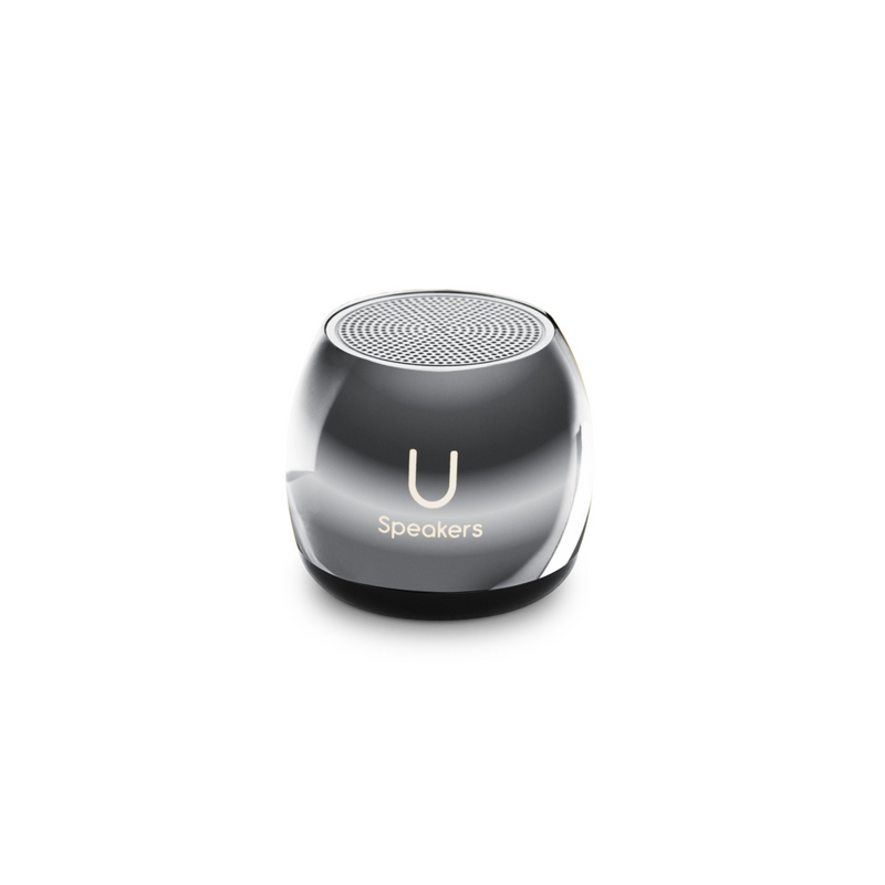 Micro U Speaker Mirror Hematite