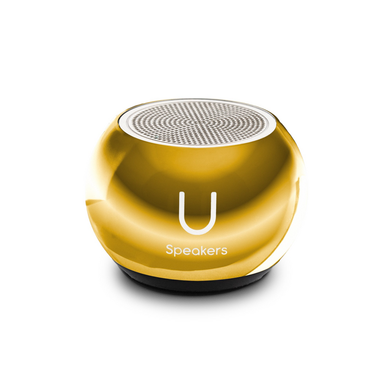 Mini U Speaker Mirror Gold