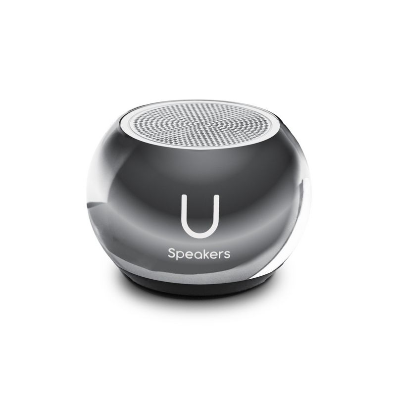 Mini U Speaker Mirror Hematite