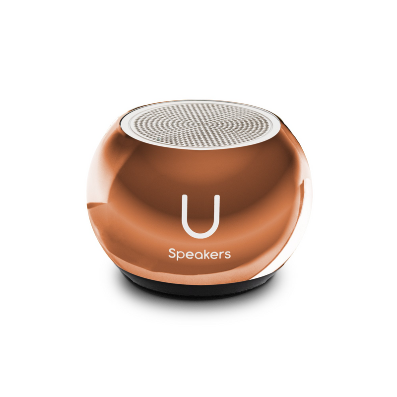 Mini U Speaker Mirror Rosegold